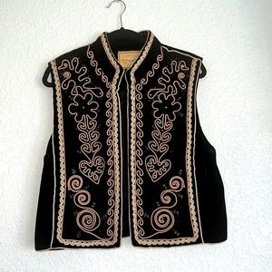Double D Ranch velvet vest